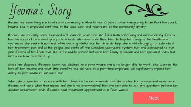 Ifeoma's Story