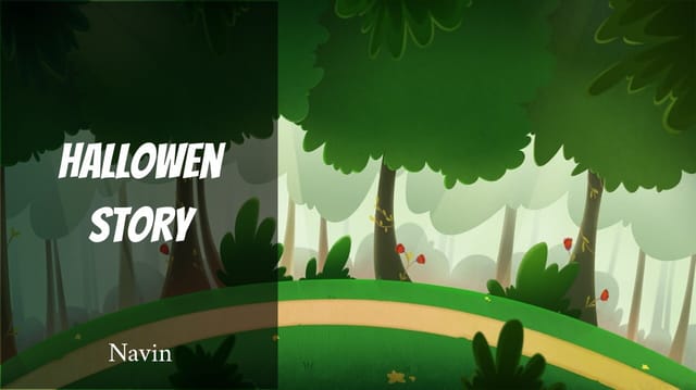 Halloween Story by Navin Bishop