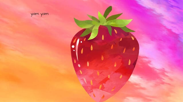 Noa’s Strawberry yam yam