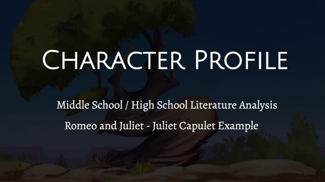Character Profile Template