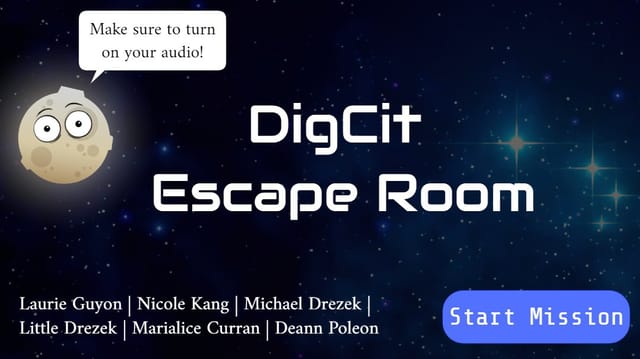 Digital Citizenship Escape
