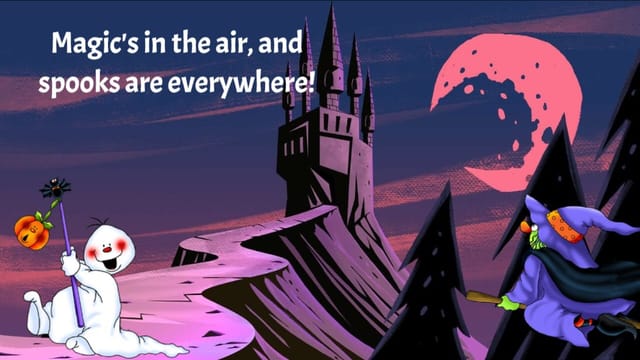 Animated Halloween Card