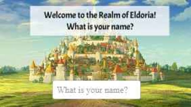 Name Your Hero and Choose Your Path