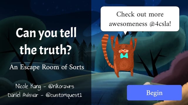 Fact vs Opinion Escape