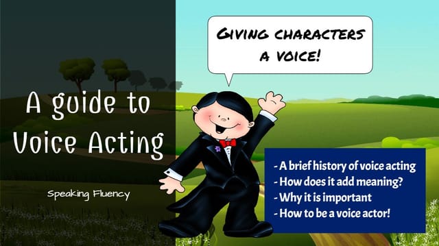 A Guide to Voice Acting