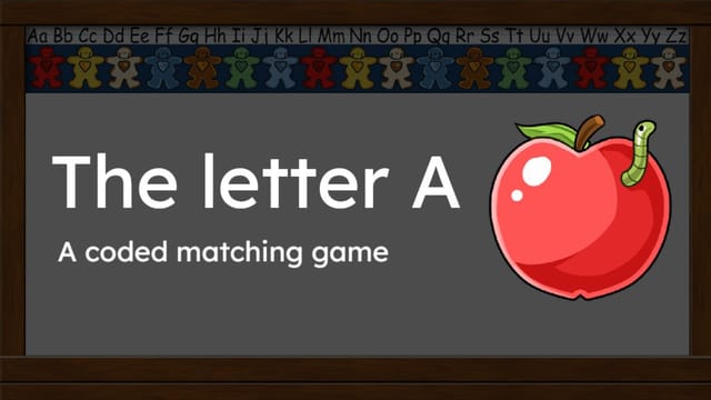 Letter Matching Adventure 📚