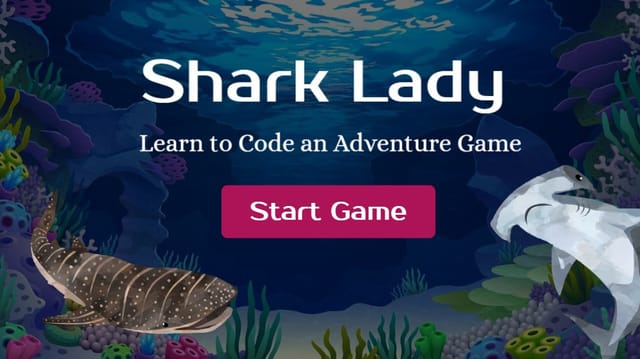 Shark Lady Explorer Game 🦈