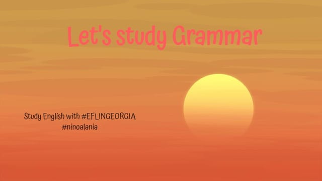 Grammar 1