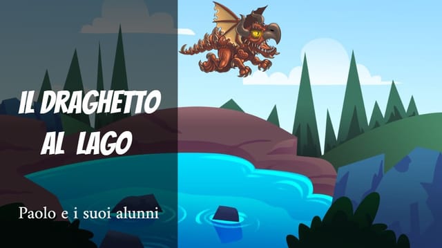 Il draghetto al lago e il mostro