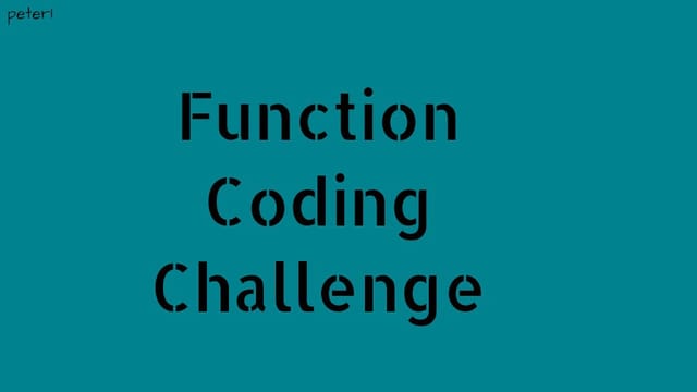 Function coding remix of calendly