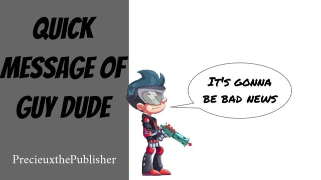 Precieuxthepublisher's Story