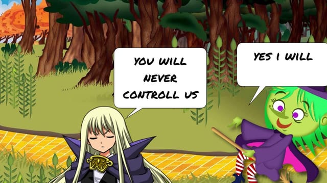 The CRAZY Witch and the FANTASTIC sisters!