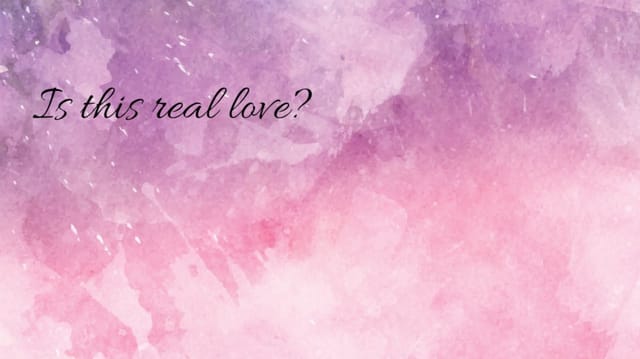 Is this real love?