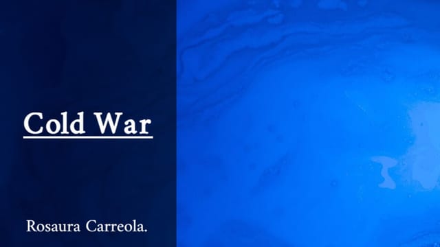 Cold War.RCC