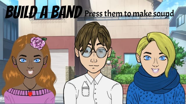 Build a band and animation practice