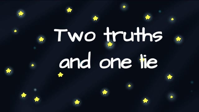 Two truths and one lie Remix