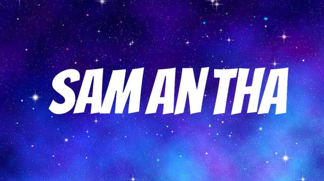 Samantha9's Project