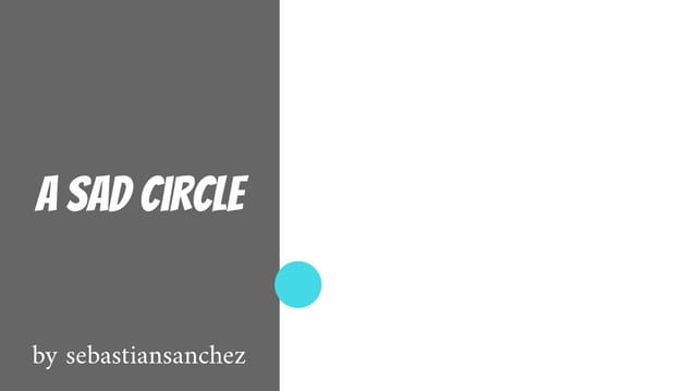 sad circle