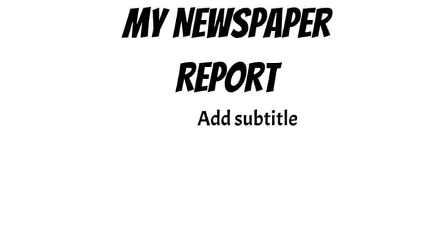 My Newspaper Report About 6SB's Dress-Up Day