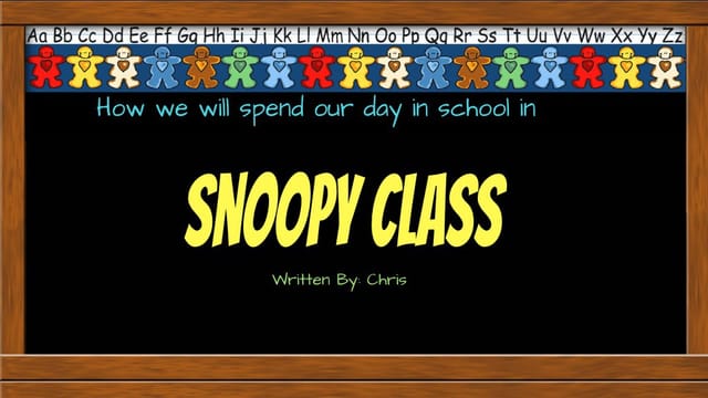 Snoopyclass's Story