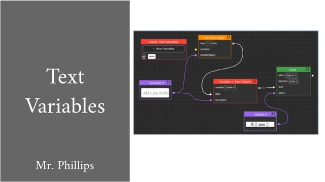 Text Variables Assignment Remix