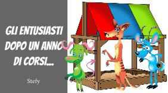 Gli entusiasti dopo un anno di corsi...