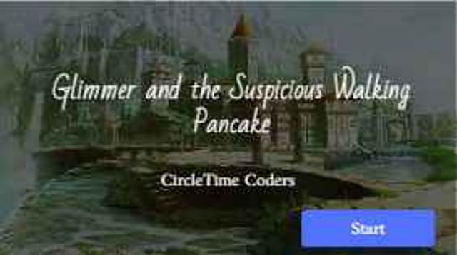 Glimmer and the Suspicious Walking Pancake