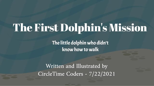 The first dolphin's mission