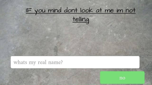 whats my real name