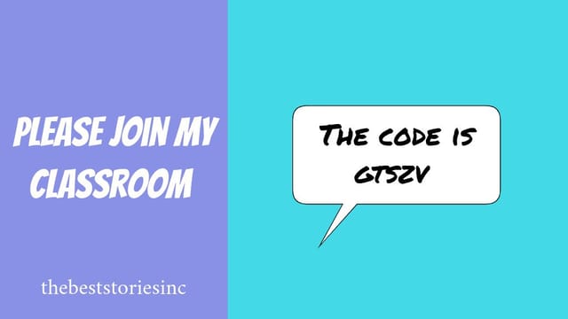 Please Join My classroom 