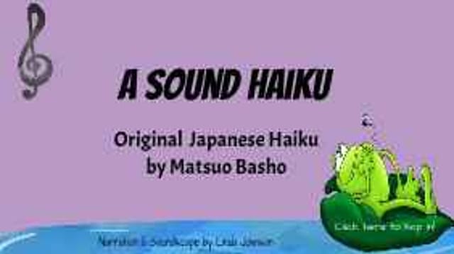 A Sound Haiku