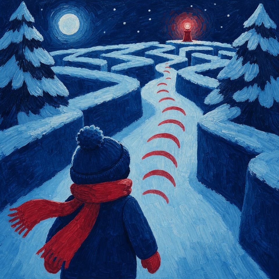 Escape Winter Maze Game ❄️