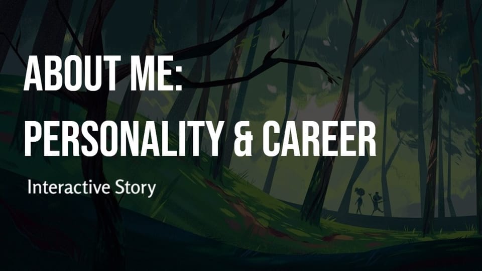 My Personality & Future Career