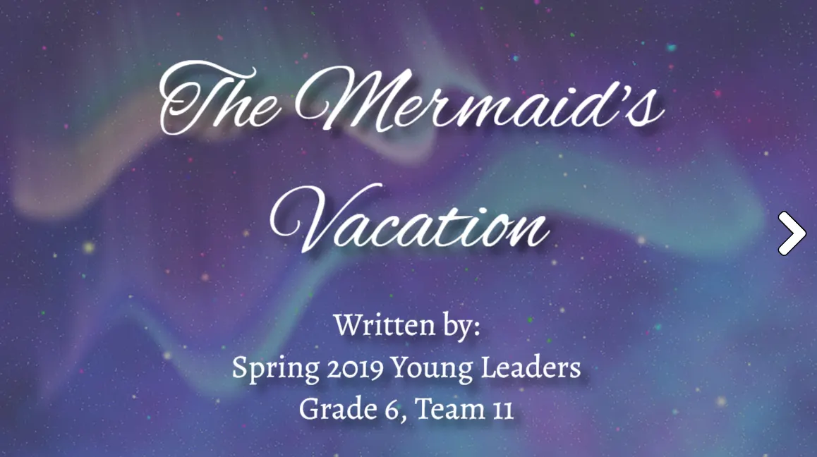 The Mermaid's Vacation — a remixable interactive story